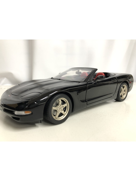 1/18スケールカー シボレーコルベット 1998 コンバーチブル ブラック