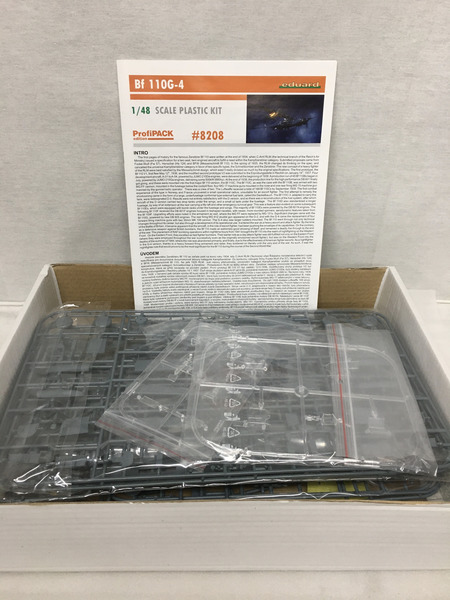 エデュアルド EDU8208 1/48 Bf110G-4 プロフィパック[値下]