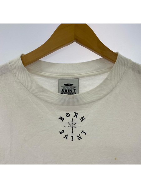 SAINT MICHAEL 半袖Tシャツ・カットソー BORN SAINT Tサyツ