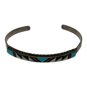 ブレスレット・バングル ZUNI族 カラーストーン バングル R.B.[値下]