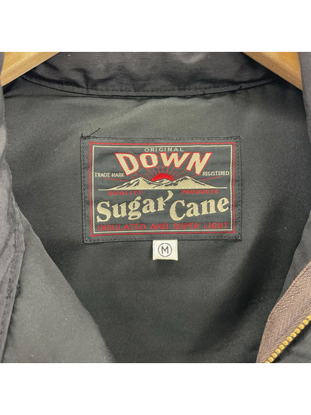 SUGAR CANE ダウンベスト レザーヨークダウンベスト (M) SC12340[値下]