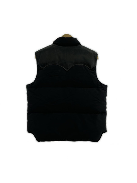 SUGAR CANE ダウンベスト レザーヨークダウンベスト (M) SC12340[値下]