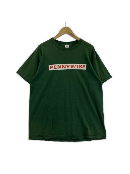 半袖Tシャツ・カットソー 90s PENNY WISE 緑 L