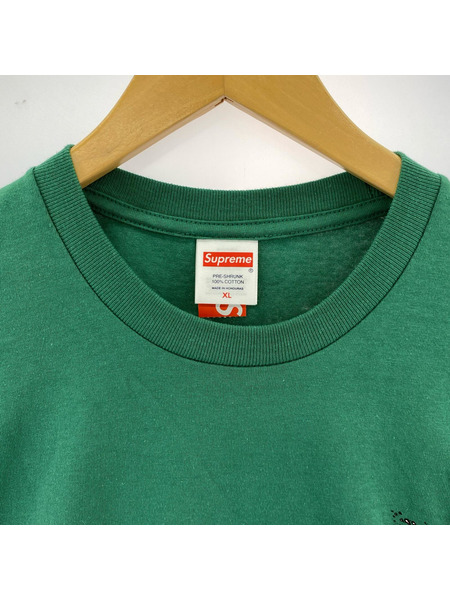 Supreme 26SS EVOLUTION TEE 緑（XL）