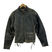 Harley-Davidson ライダース 00s ライダース レザーシングルジャケット (M)[値下]