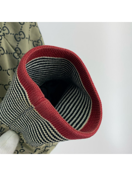 GUCCI GG柄 ナイロンジャケット 219382-Z7313 GUCCI GG柄ナイロンジップアップJKT