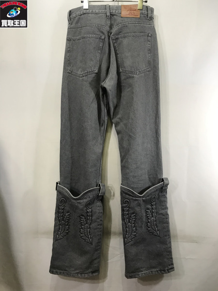 . デニム・ジーンズ Y/PROJECT MINI COWBOY CUFF JEANS W30