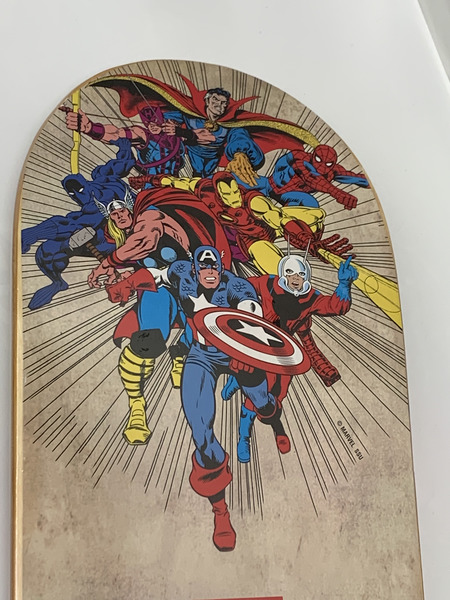 Happyくじ MARVEL | MAZZEL LAST賞 スケートボードデッキ 未開封