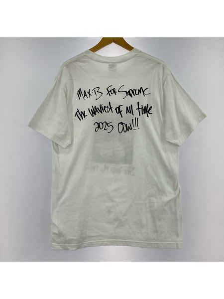 Supreme 半袖Tシャツ・カットソー 25SS Max B Tee M 白[値下]