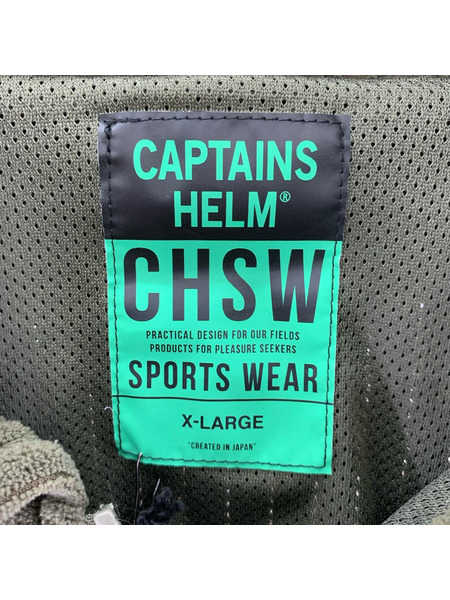 Captains Helm パーカーMONSTER WELL WARM ZIP HOODIE L