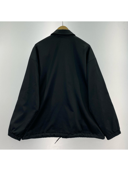 adidas ジャケット Satin Coach Jacket BLK