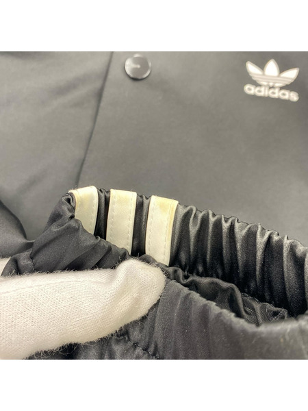 adidas ジャケット Satin Coach Jacket BLK
