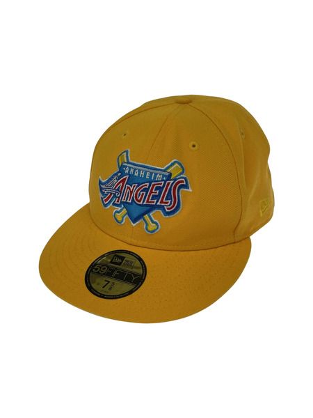 NEW ERA Anaheim Angels 59FIFTY キャップ 黄[値下]