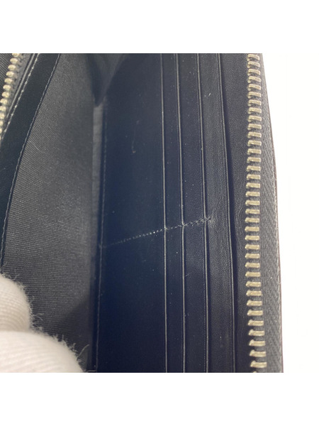 BURBERRY BLACK LABEL 長財布 チェック切替 黒