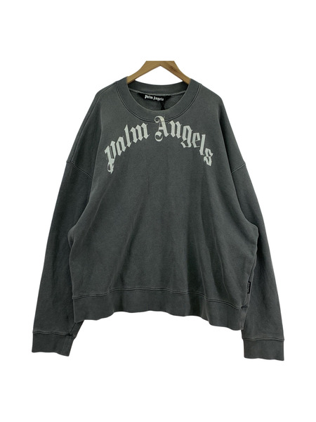 Palm Angels スウェット L Palm Angelsアウトレット：スウェットシャツ メンズ - ブラック