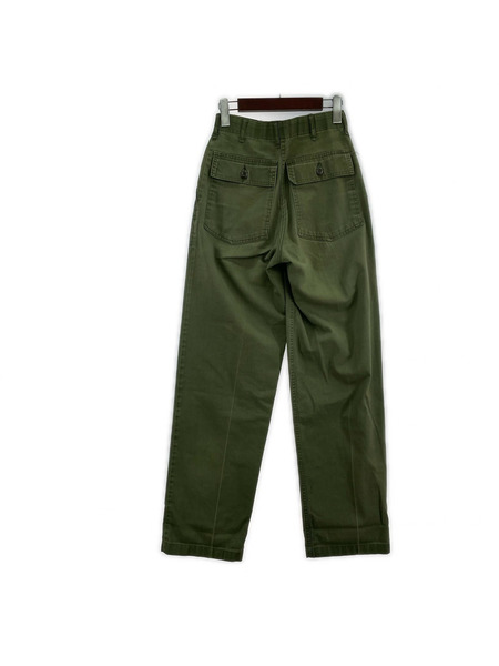 OLD・VINTAGE パンツ 80s US.ARMY ファティーグ ベイカーパンツ カーキ[値下]