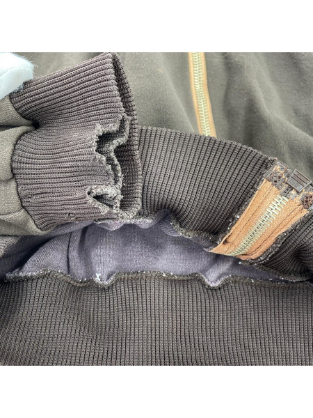 OLD・VINTAGE パーカー(ジップアップ) 80s ドイツ軍 トラックジャケット ブラウン[値下]