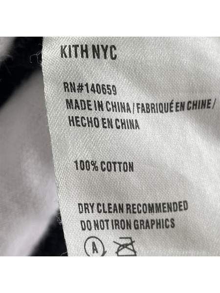 KITH スウェット・トレーナー ロゴ プリント スウェット M ブラック