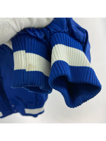 Majestic COOPERSTOWN ドジャース スタジャン 青 (XXL)