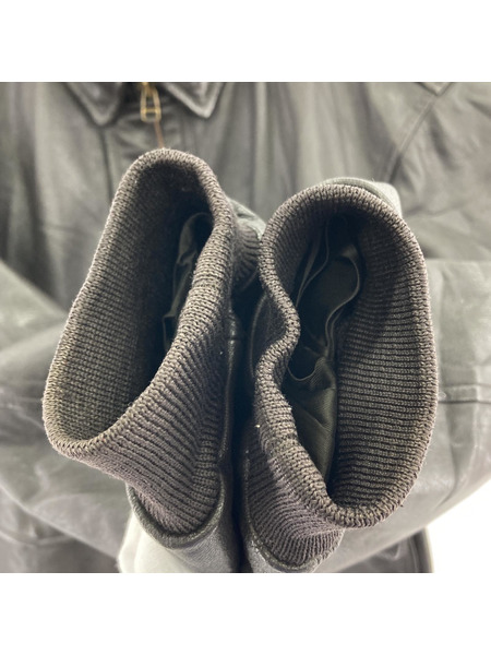 L.L.Bean  Goatskin Leather Bomber Flight Jacket