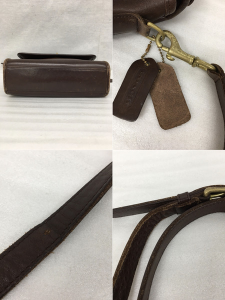 ショルダーバッグ OLD COACH/ターンロック/ハンガリー製