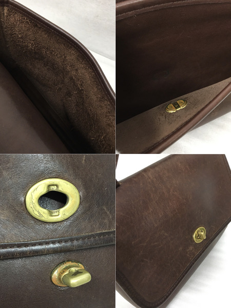 ショルダーバッグ OLD COACH/ターンロック/ハンガリー製