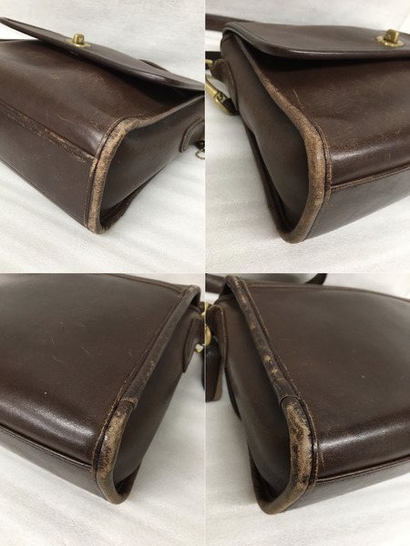 ショルダーバッグ OLD COACH/ターンロック/ハンガリー製