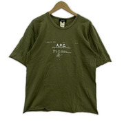 A.P.C. 半袖Tシャツ・カットソー 90s S/Sカットソー カーキ (1)