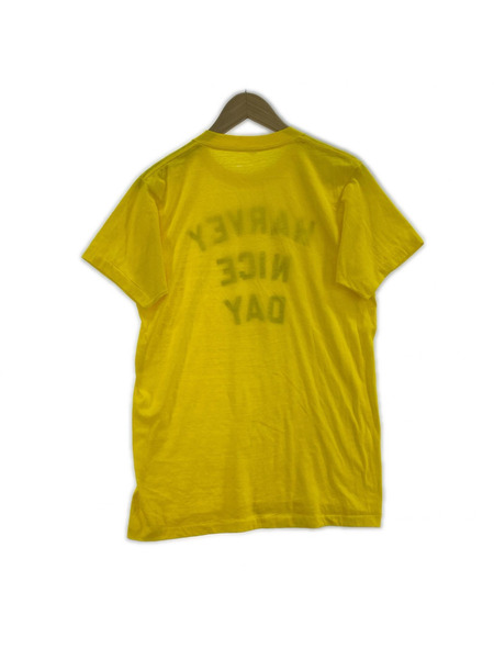 OLD・VINTAGE 半袖Tシャツ・カットソー HARVEY NICE DAY イエロー