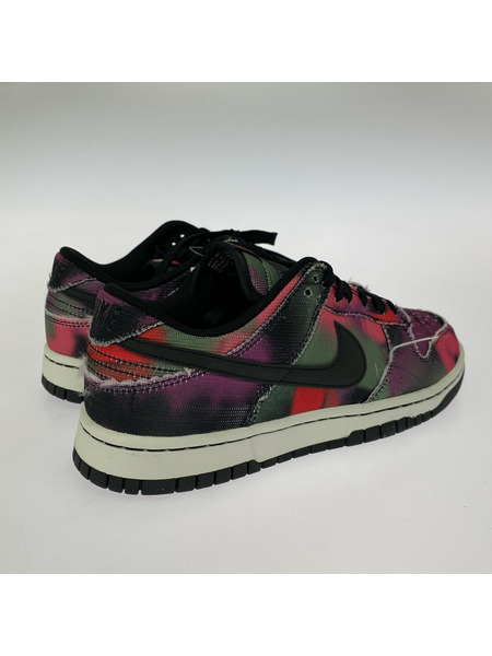 NIKE スニーカー Dunk Low Graffiti Pink/Black 25.5cm