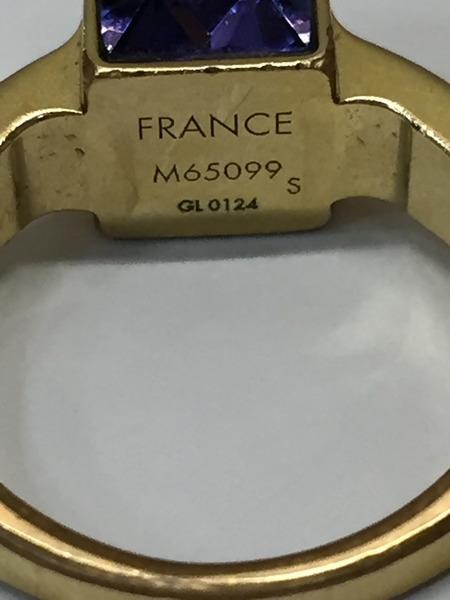 LOUIS VUITTON/バーグ ギャンブル リング/Sサイズ/6号/M65099/GL0124[値下]