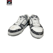 LOUIS VUITTON デニムモノグラム LVトレイナー スニーカー 7 1/2