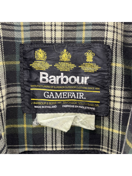 Barbour ジャケット OLD BARBOUR GAMEFAIR OIL JACKET C44