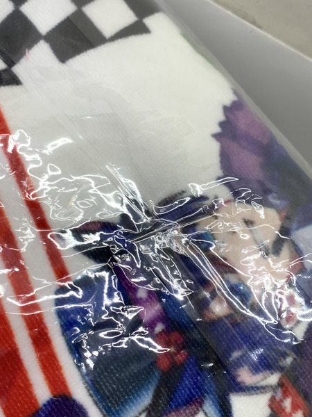 からぴちくじ B賞 バスタオル 未開封 カラフルピーチ 落ちた先はワンダーランド!? カラフルピーチの不思議の国へようこそ！ VTuber バーチャルYouTuber ゲーム実況者