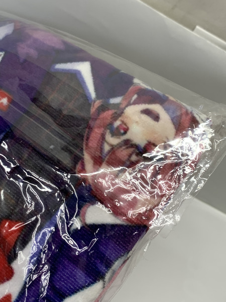 からぴちくじ B賞 バスタオル 未開封 カラフルピーチ 落ちた先はワンダーランド!? カラフルピーチの不思議の国へようこそ！ VTuber バーチャルYouTuber ゲーム実況者