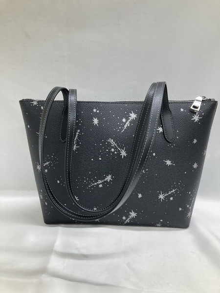 COACH フィオナ ジップトートバッグ スタープリント