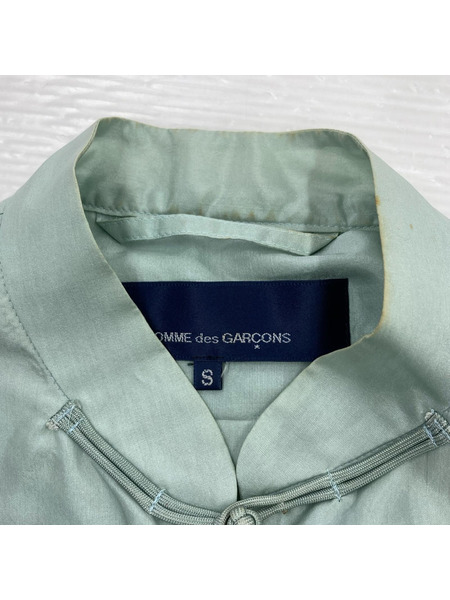 COMME des GARCONS 89SS アーカイブ シルク100% チャイナセットアップ Sセットアップ[値下]
