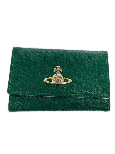 Vivienne Westwood サフィアーノレザー4連キーケース 緑