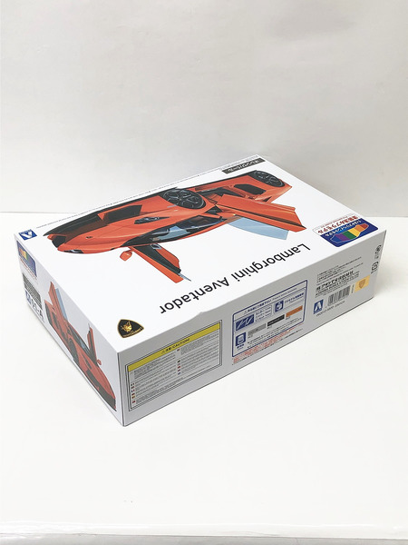 青島 1/24 プリペイントモデルシリー 2011 ランボルギーニ アヴェンタ オレンジパール[値下]