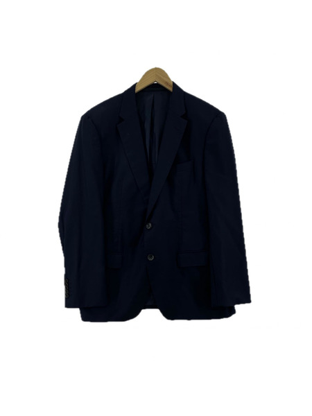 HUGO BOSS LoroPiana Super150生地 テーラードジャケット サイズ52 ネイビー