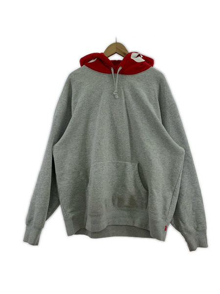 Supreme パーカー CONTRAST HOODED SWEATSHIRT
