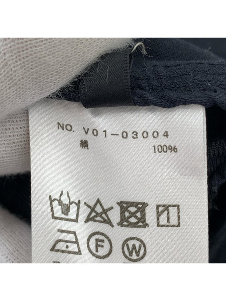 COMOLI パンツ 22SS シルクネル  ドローストリングパンツ 2 ブラック