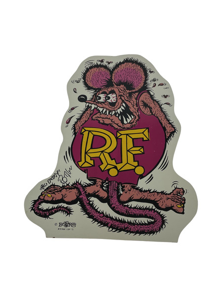 ソノ他 Rat Fink ウッドボード ピンク