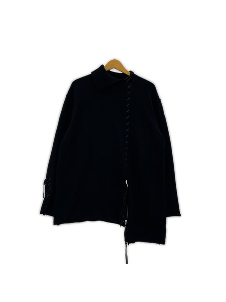 Yohji Yamamoto ニット・セーター POUR HOMME 20AW 革紐通シタートルニット 3
