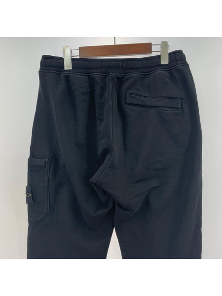 STONE ISLAND パンツ ジョガー スウェットパンツ  ブラック (M)