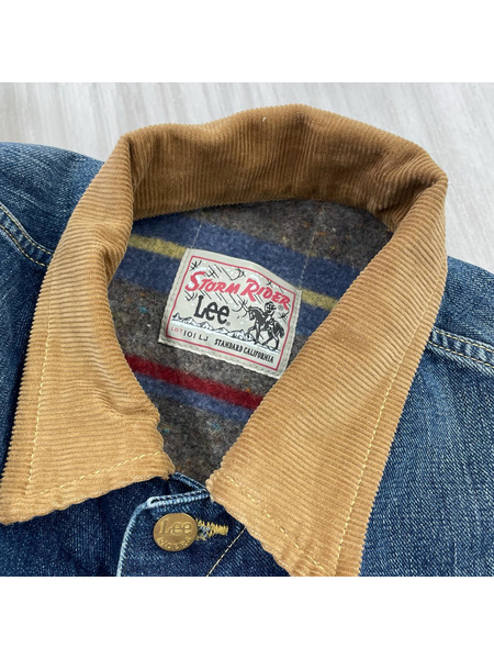 Lee デニムジャケット 101LJ SD Storm Rider Denim Jacket (XL)