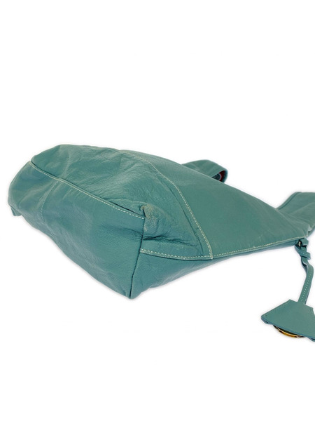 aniary ソノ他バッグ レザーハンドバック 青