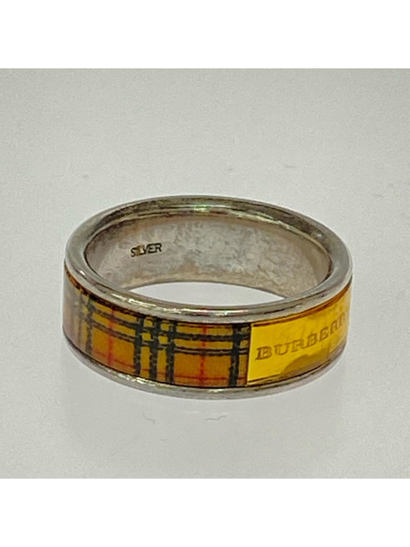 BURBERRY リング・指輪 ノバチェック シルバーリング