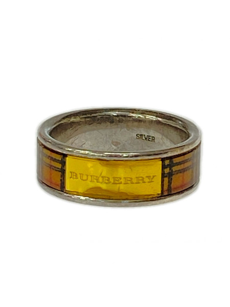 BURBERRY リング・指輪 ノバチェック シルバーリング