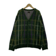 Needles 21AW Mohair Cardigan Windowpane モヘアカーディガン J0258 L